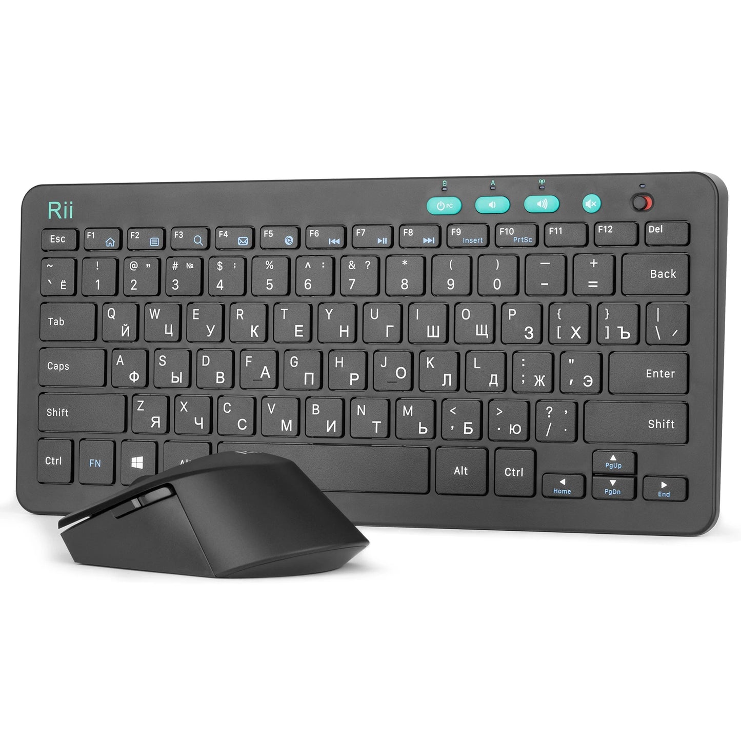 Wireless Multimedia Keyboard Mouse Set