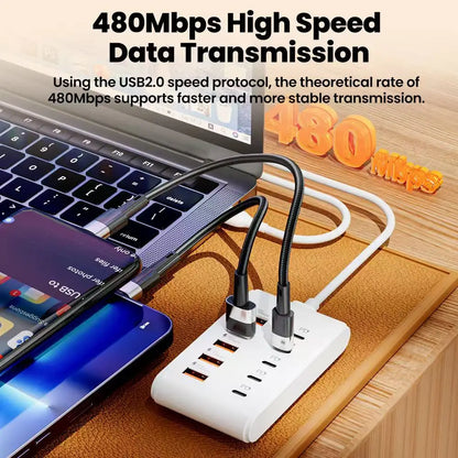 10Port USB Charging Hub