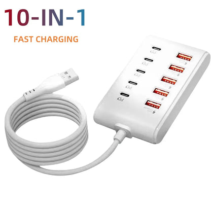 10Port USB Charging Hub